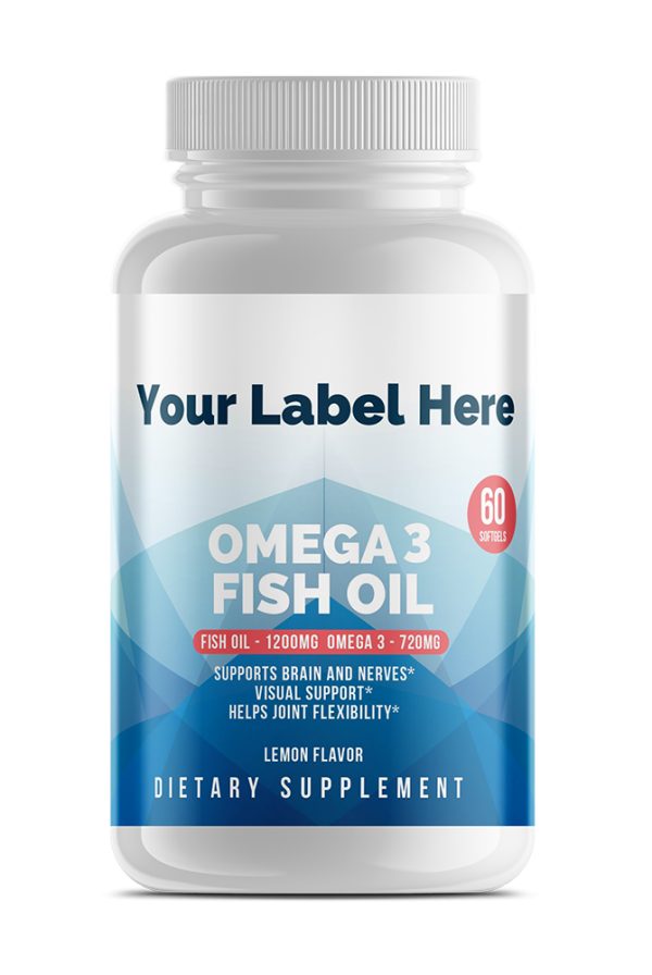 Omega 3 Fish Oil — white-label product card