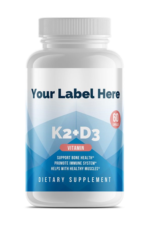 Vitamin K2 + D3 — white-label product, ready for your label