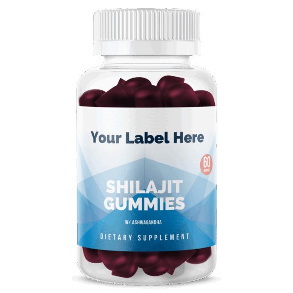 Premium Shilajit Gummies w/Ashwagandha — white-label product card