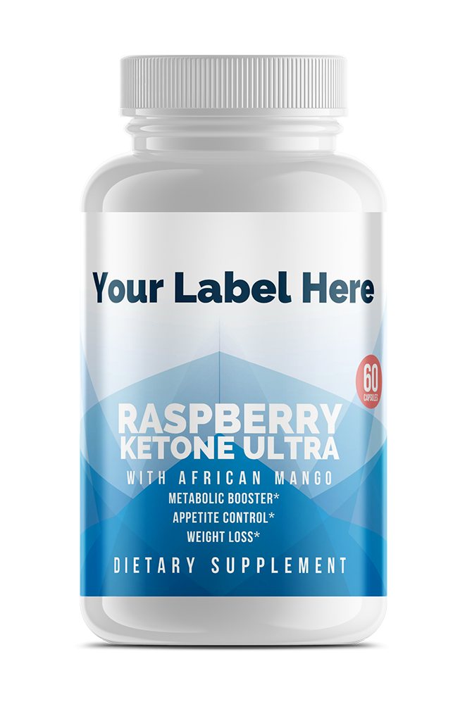 Raspberry Ketone Ultra Blend — white-label product card
