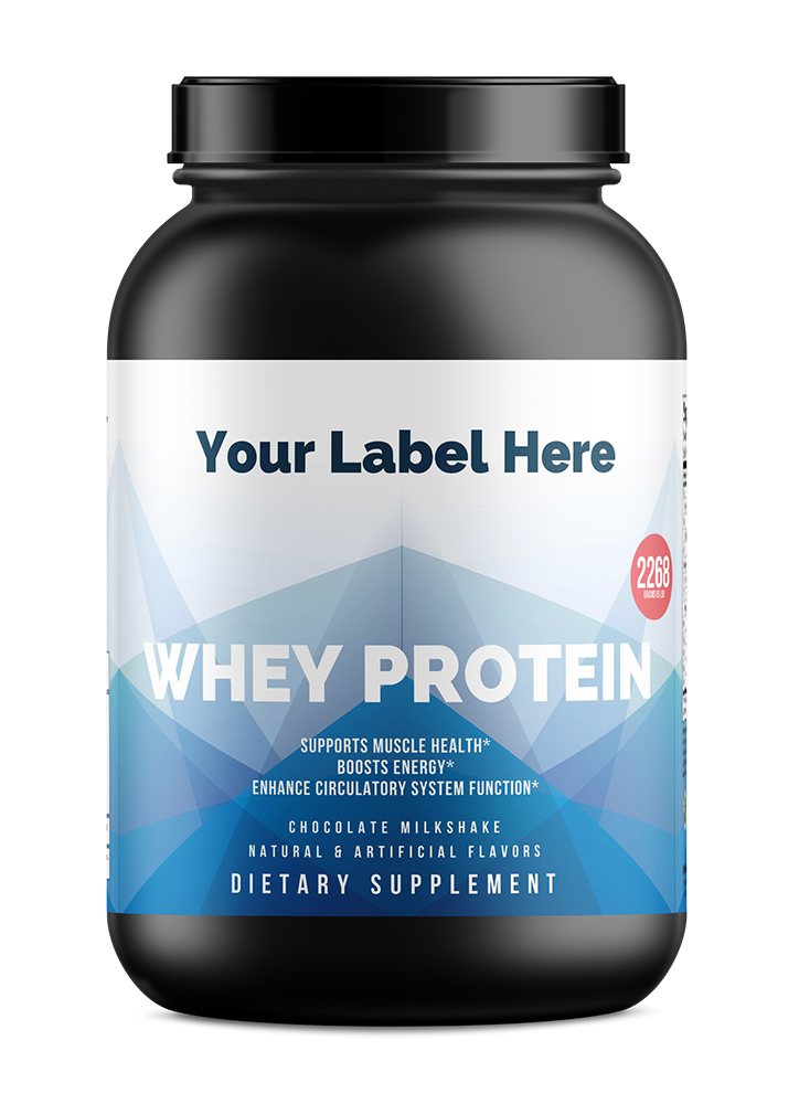 5lb Whey Protein Chocolate – 70 servings — white-label product card