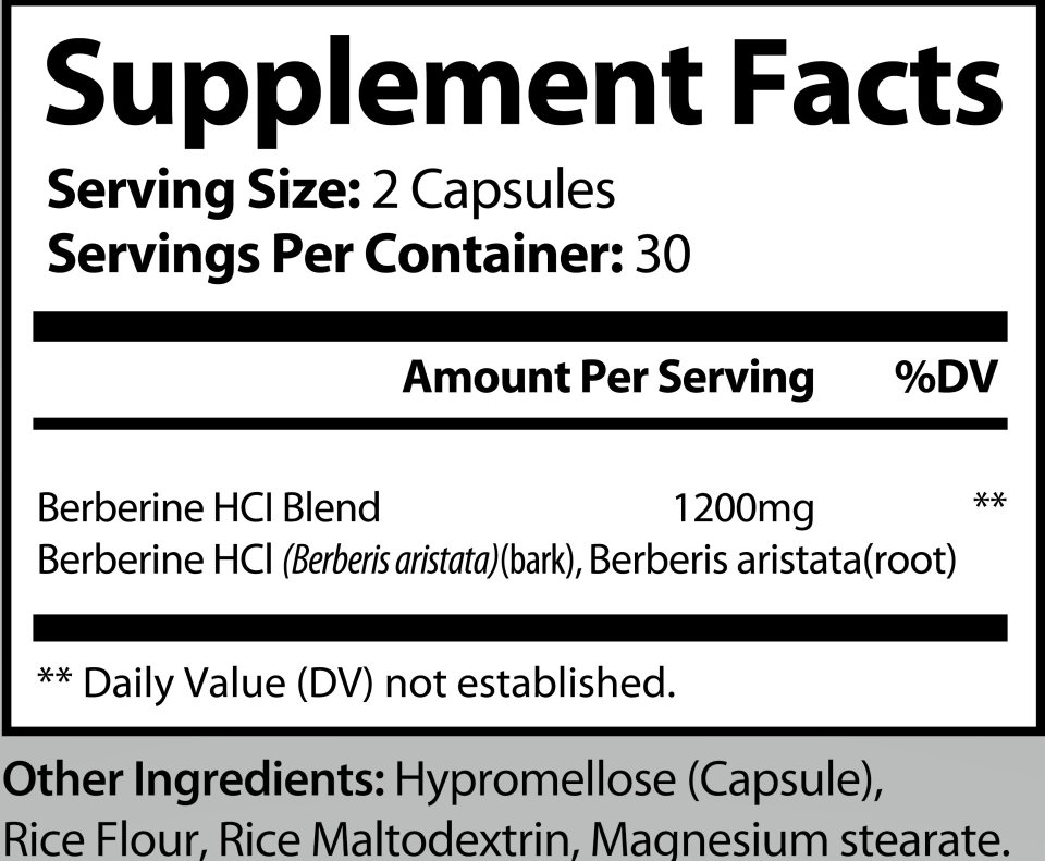 Berberine Plus — white-label product card