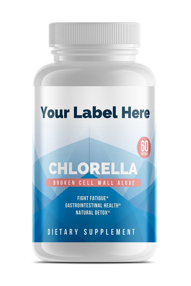 Chlorella Pure – 500mg — white-label product card
