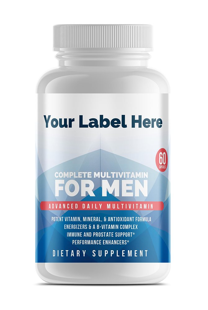 Ultra Multivitamin For Men — white-label product, ready for your label