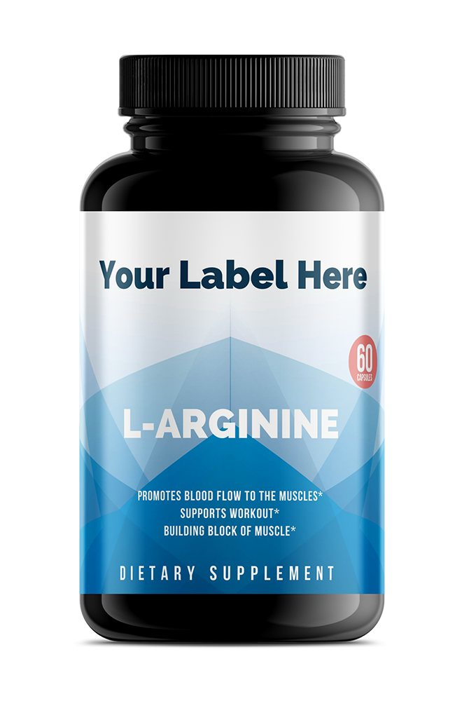 L-Arginine Capsules — white-label product card