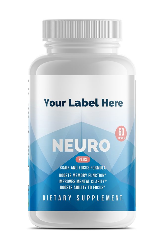 Neuro Plus Brain and Focus — white-label product card