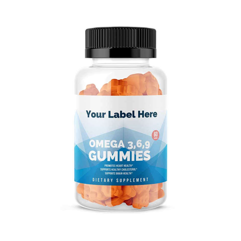 Omega 3 Gummies — white-label product card