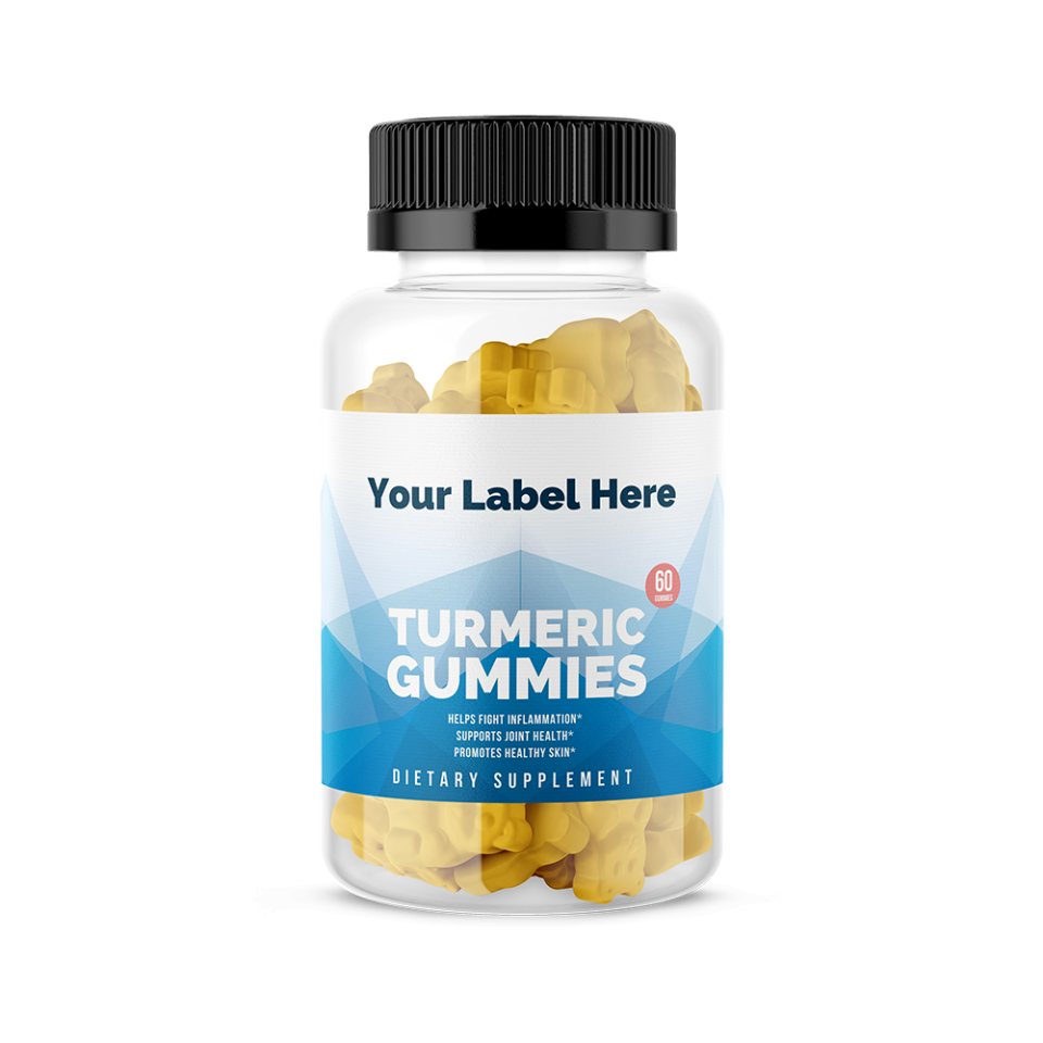 Turmeric Gummies — white-label product card