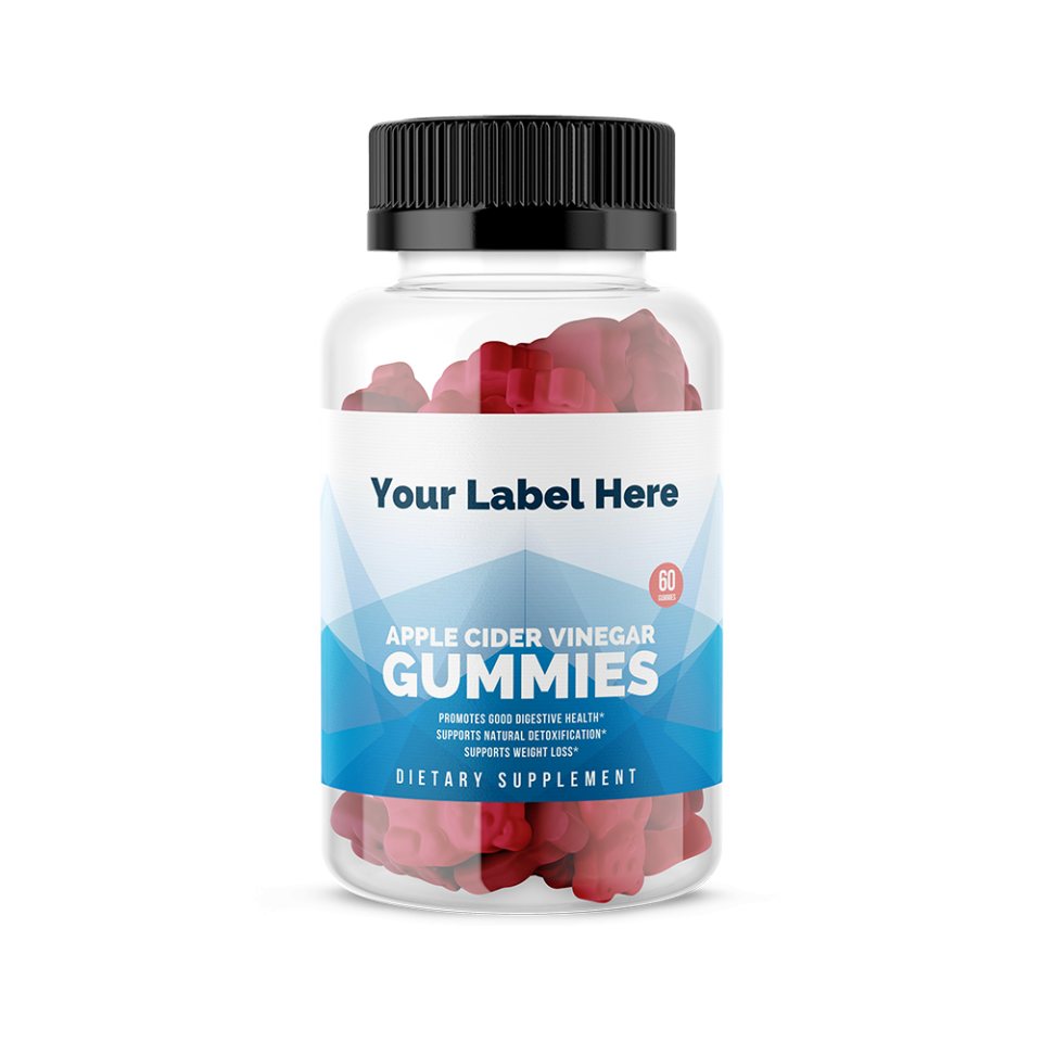 Apple Cider Vinegar Gummies — white-label product card
